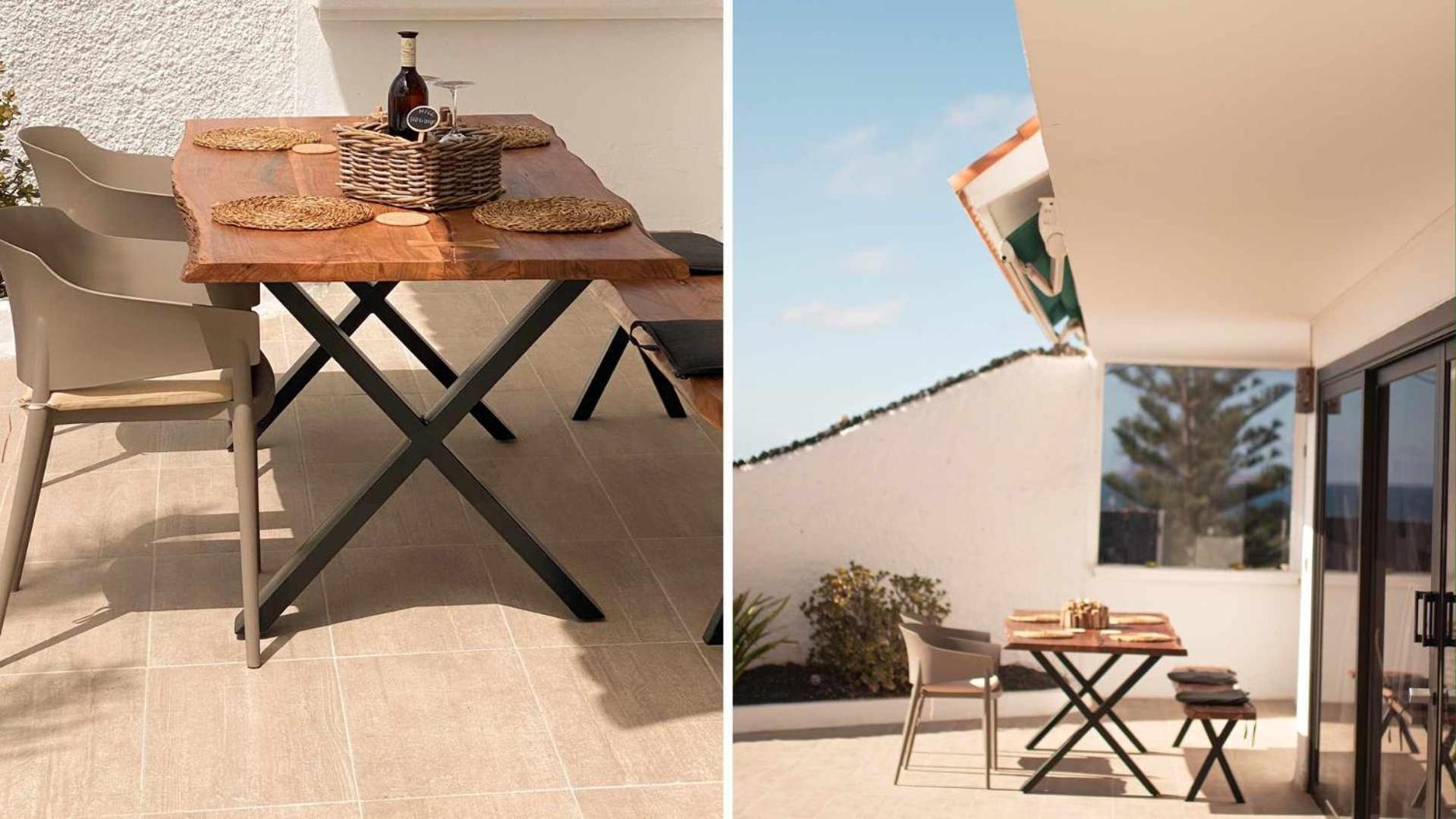 Bungalow Allende Famara Con Piscina Privada Y Ac Eksteriør bilde